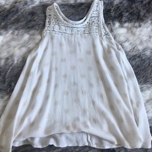 White tank top for kids